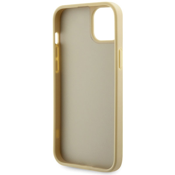 Guess GUHCP14MHDGTPD Apple iPhone 14 Plus gold hardcase Rhinestone Triangle