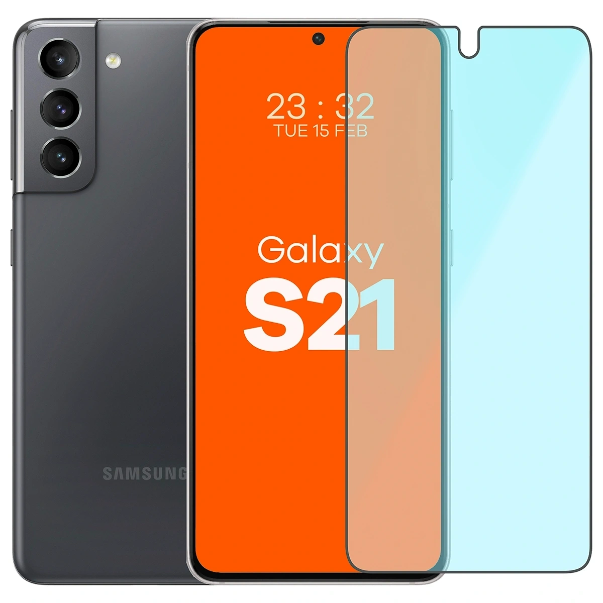 Szkło ochronne 2.5D Bizon Smart Glass do Samsung Galaxy S21