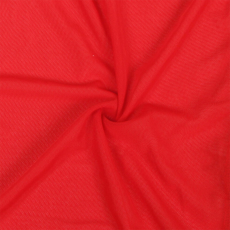 SUBBLIME - TRANSPARENT FABRIC ROBE WITH LACE DETAIL RED L/XL SUBBLIME - TRANSPARENT FABRIC ROBE WITH LACE DETAIL RED L/XL