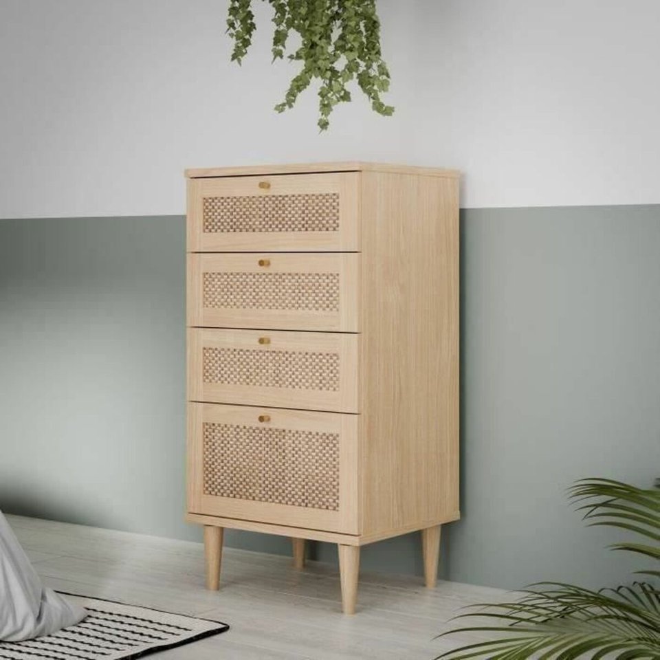 Chest of drawers Beige 50,4 x 41,4 x 108,8 cm