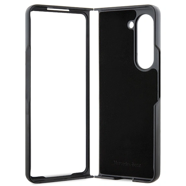Mercedes MEHCZFD5ARMBK Samsung Galaxy Z Fold5 hardcase Leather Urban black