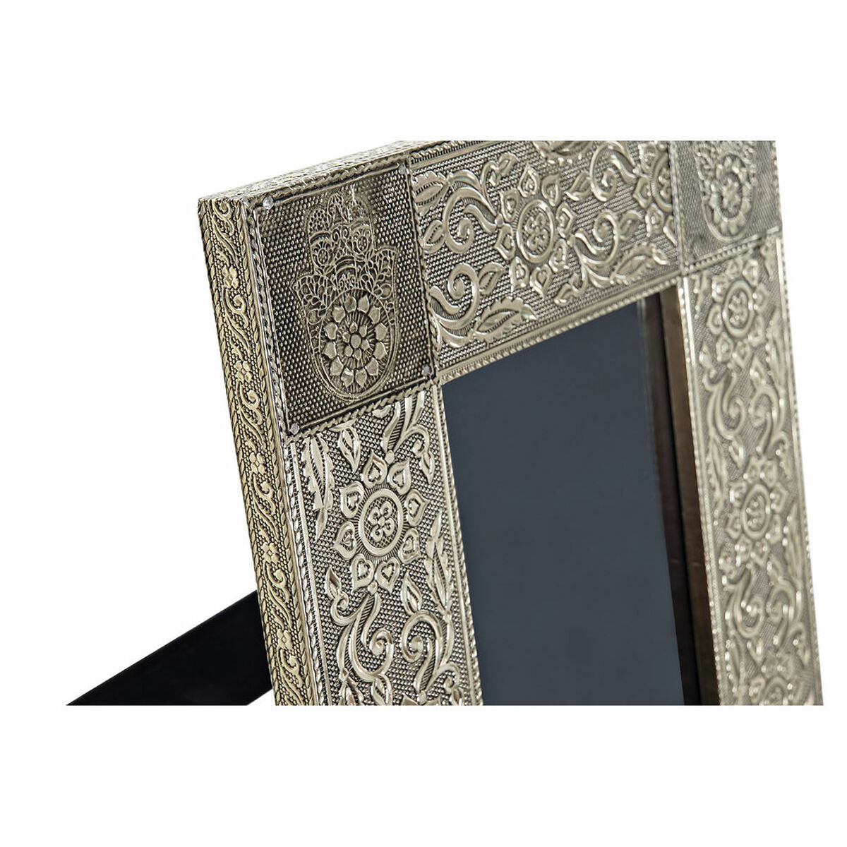Photo frame DKD Home Decor 20 x 1 x 25 cm Champagne Wood Aluminium Arab Light mauve (1 Unit)
