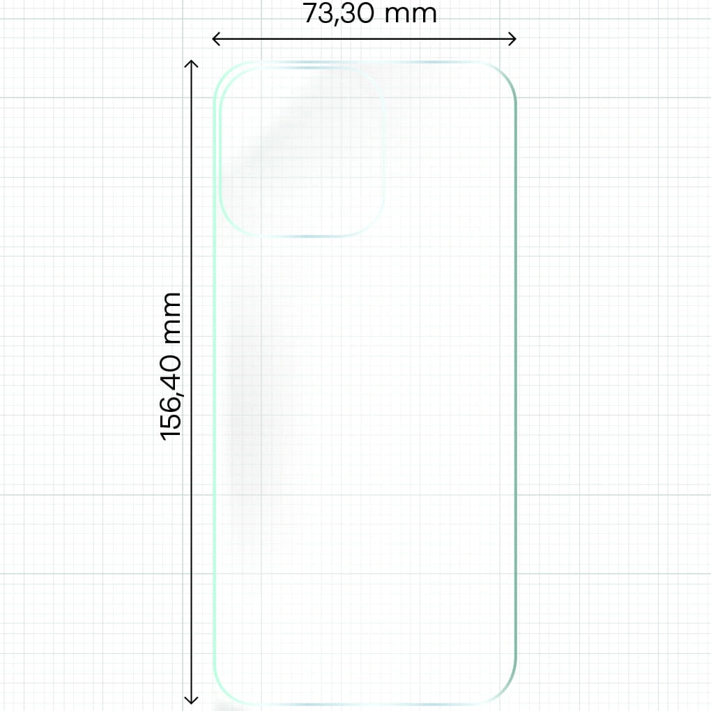 Bizon Glass Hydrogel Apple iPhone 15 Pro Max [2 PACK]