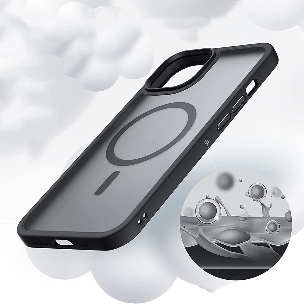 Tech-protect Magmat MagSafe Apple iPhone 12 Pro Max Matte Black