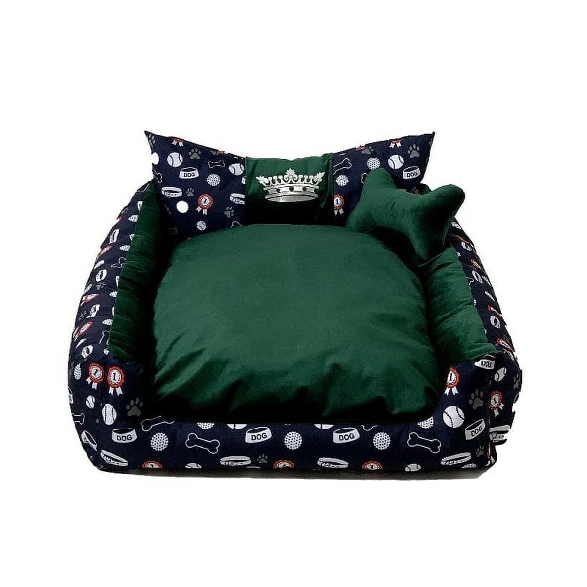Pet bed GO GIFT XXL Green 110 x 12 x 90 cm