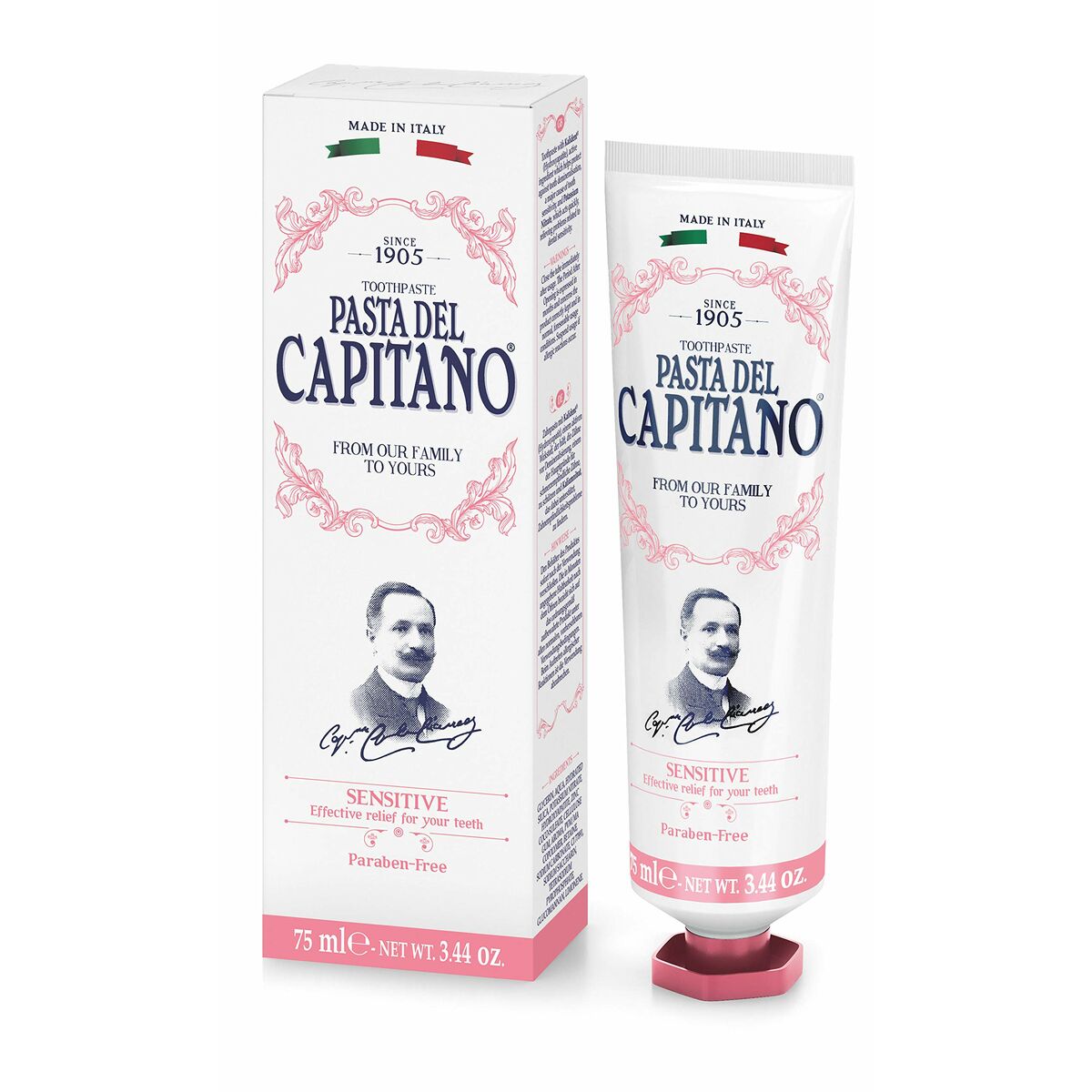 Toothpaste Pasta Del Capitano Sensitive (75 ml)