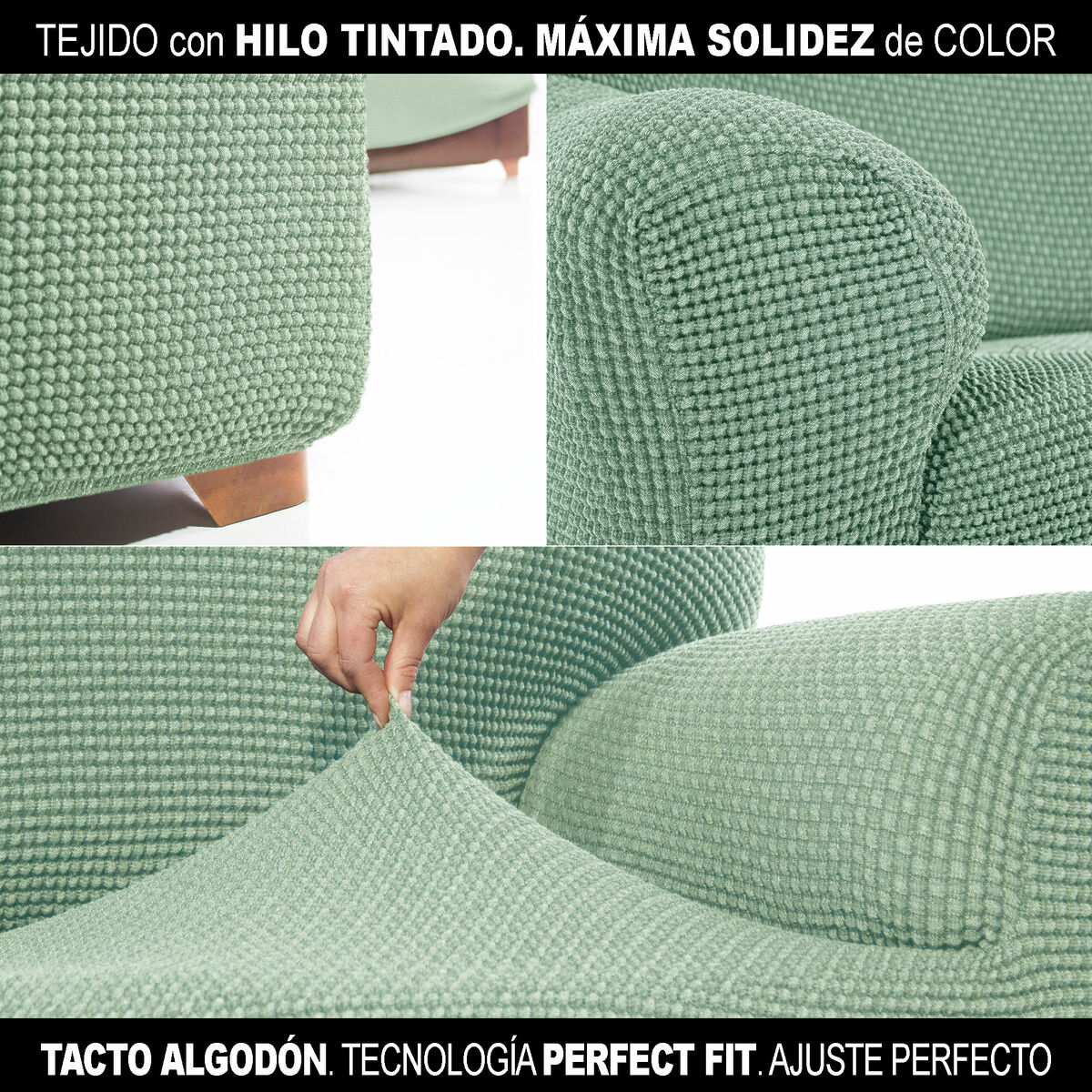 Chaise longue cover with short right arm Sofaskins NIAGARA 210 - 340 cm Chaise longue cover with short right arm Sofaskins NIAGARA 210 - 340 cm