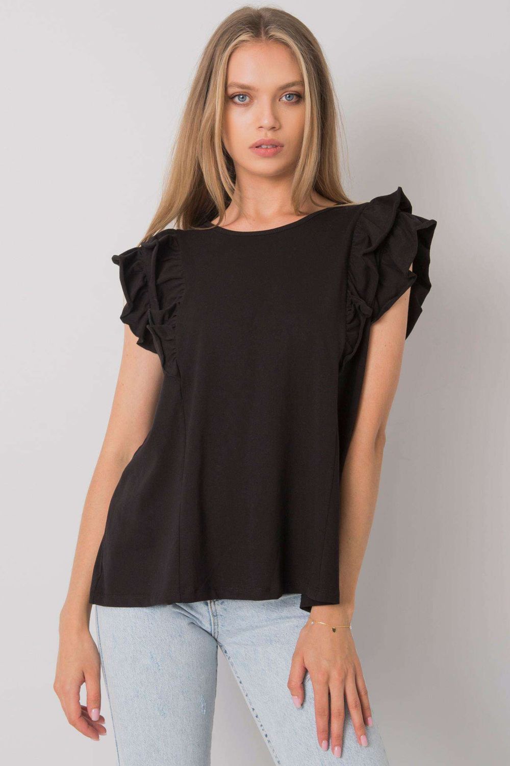  Blouse model 167517 Och Bella  black