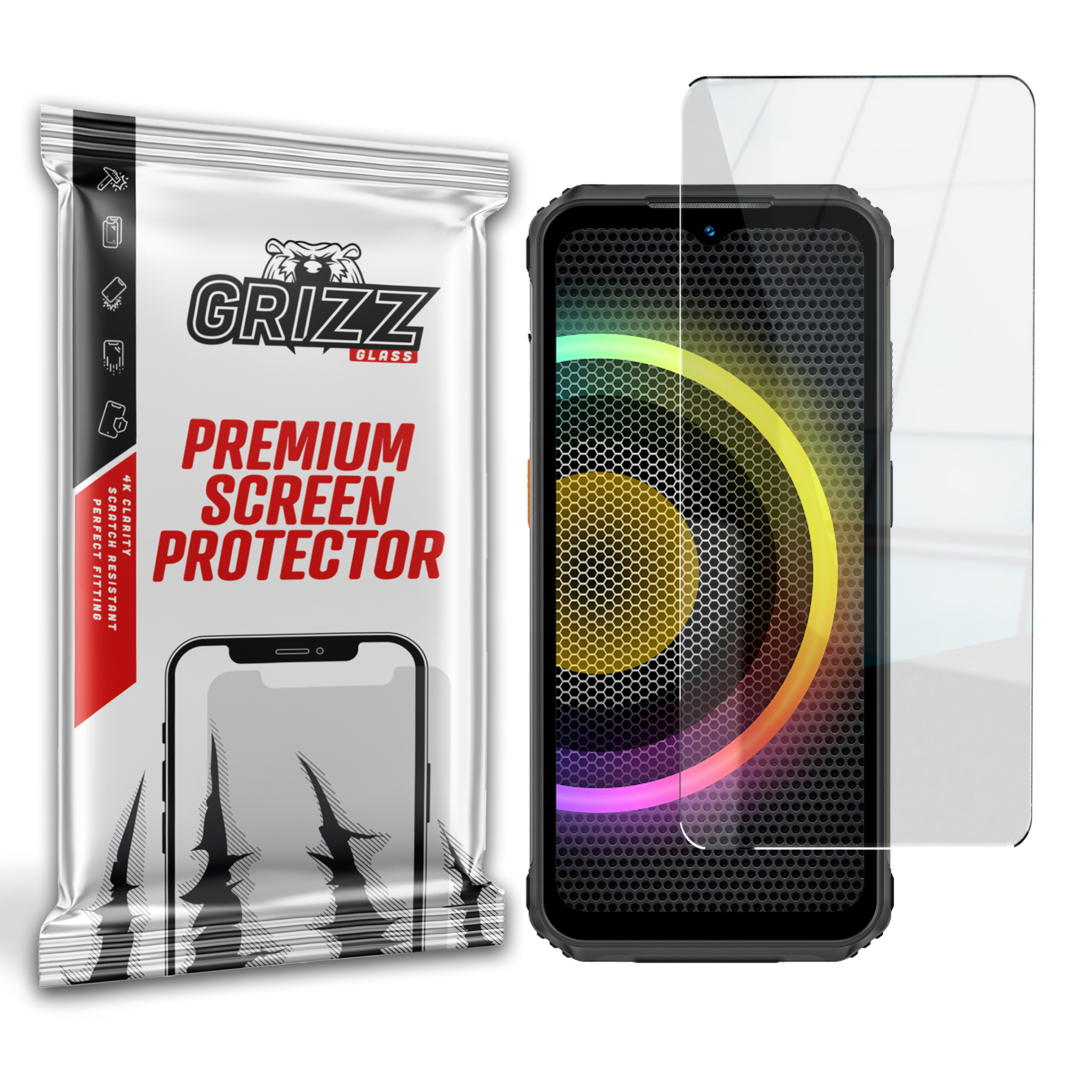 GrizzGlass HybridGlass Ulefone Armor 21