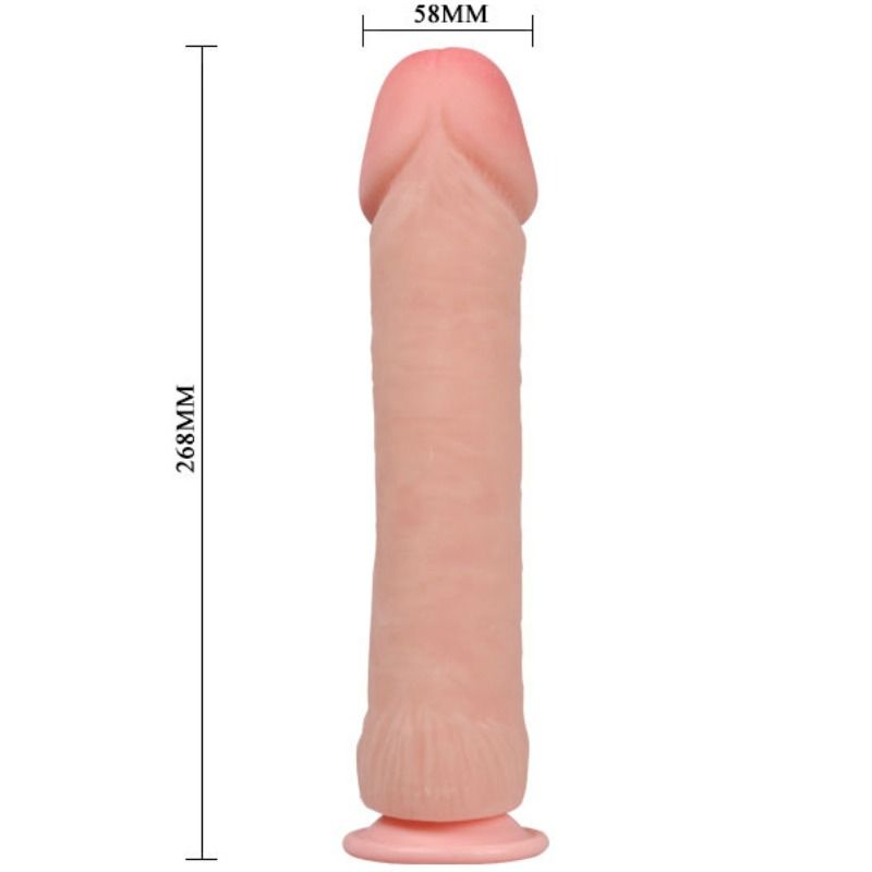 BAILE - THE BIG PENIS REALISTIC DILDO FLESH 26 CM