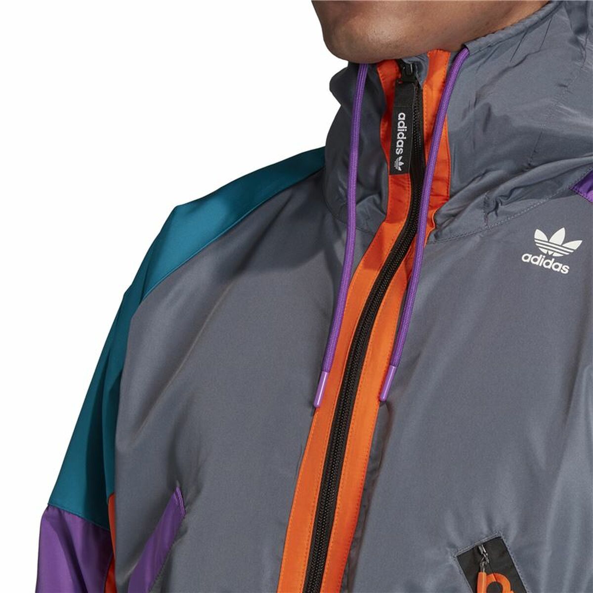 Men's Sports Jacket Adidas Originals Karkaj Dark grey Men's Sports Jacket Adidas Originals Karkaj Dark grey
