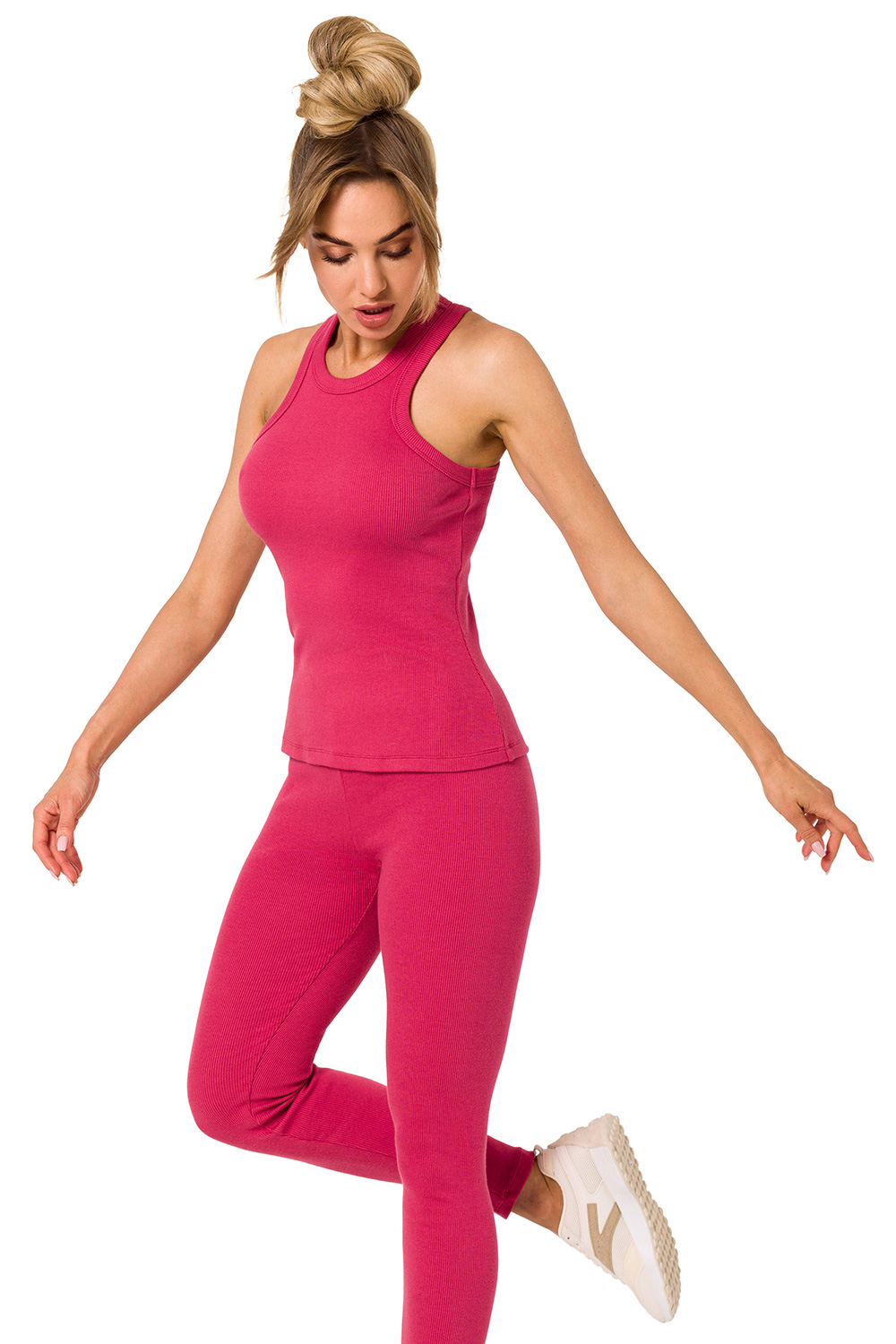 Boxer Bluse model 177576 Moe rosa Damen