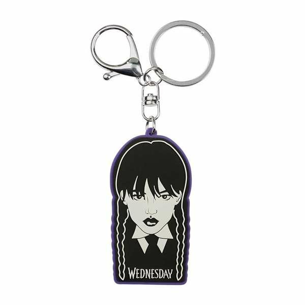 Keychain Wednesday braid Black