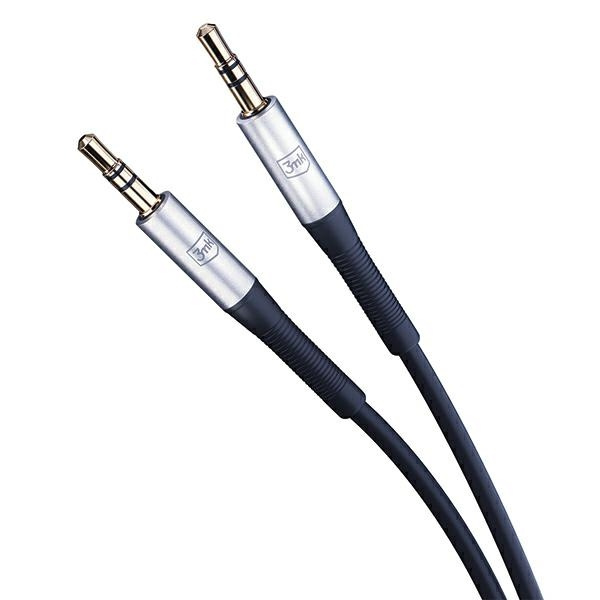 3MK AUX cable jack 3.5mm / jack 3.5mm 1m