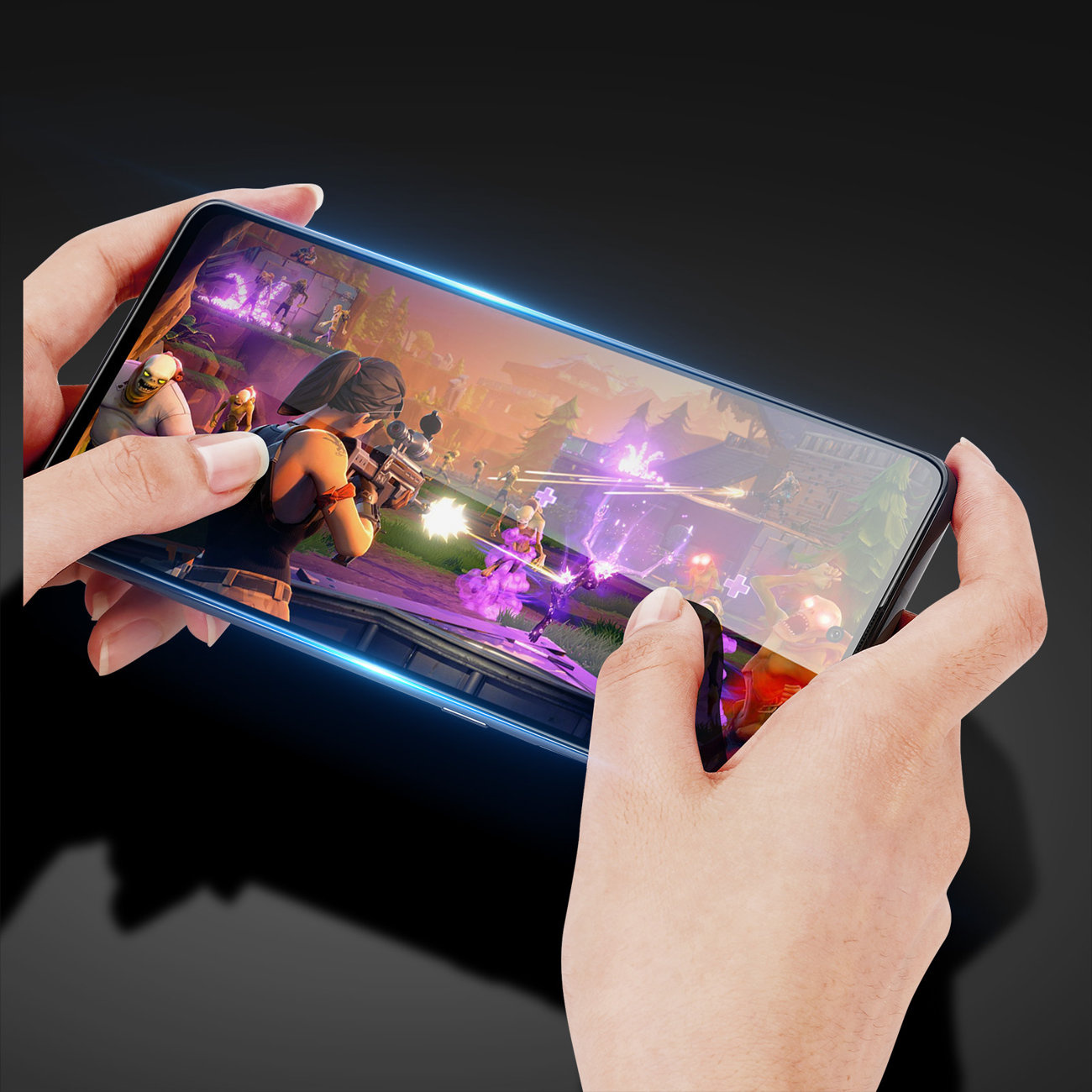 Dux Ducis 9D Tempered Glass Realme GT Neo 3 black