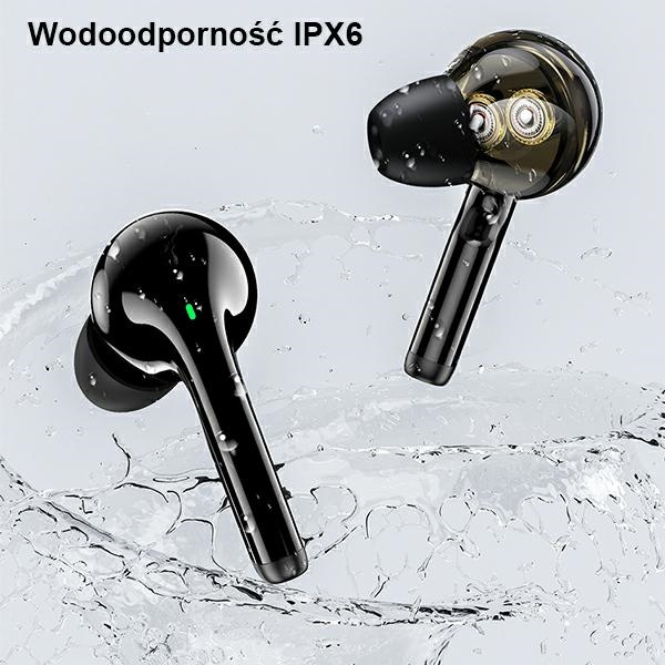 AWEI słuchawki Bluetooth 5.1 T12P TWS + stacja dokująca black