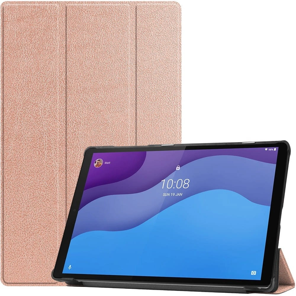 Bizon Case Tab Croc Lenovo Tab M10 Gen 2 rose gold
