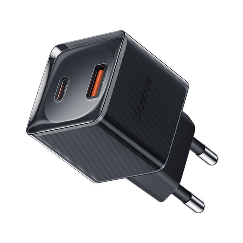 Mcdodo CH-4151 USB-A, USB-C, GaN, 33W wall charger (black)