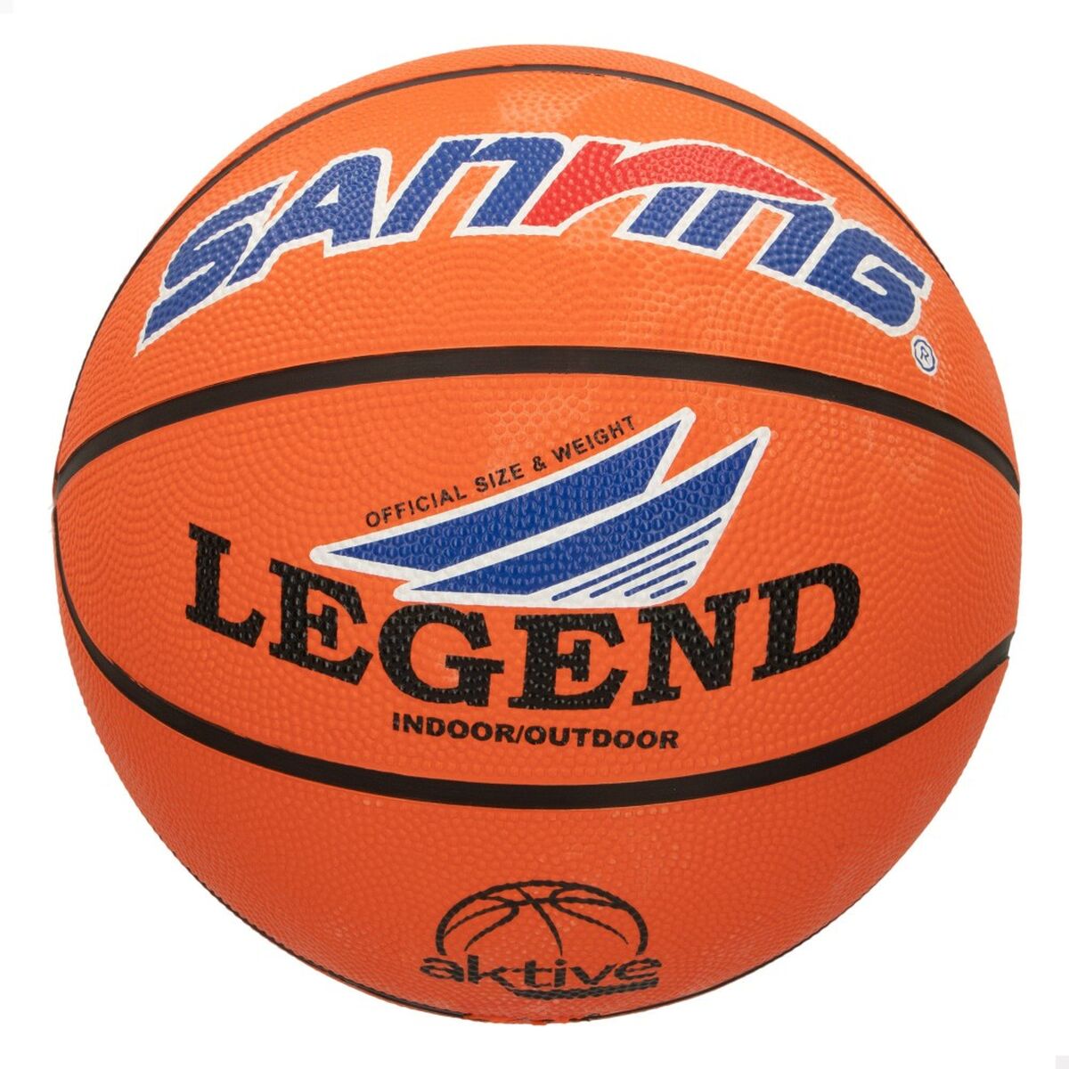 Basketball Ball Aktive Nylon Natural rubber Polycarbonate 12 Units
