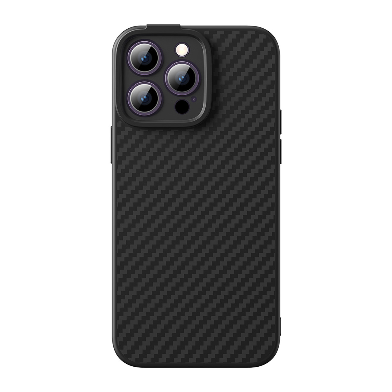 Baseus Synthetic Fiber MagSafe Case + Glass Apple iPhone 14 Pro Max black