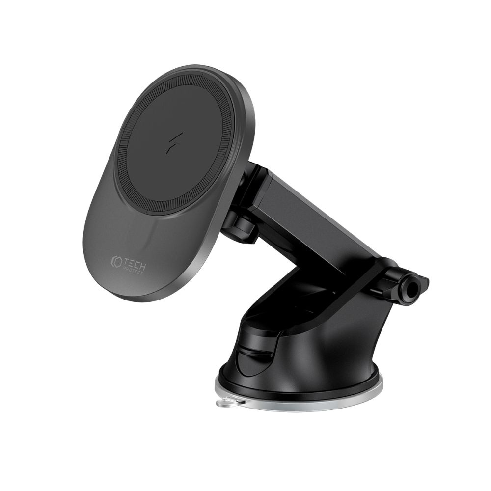 Tech-Protect MM15W-V1 Magnetic MagSafe Dashboard & Vent Car Mount Wireless Charger 15W Black