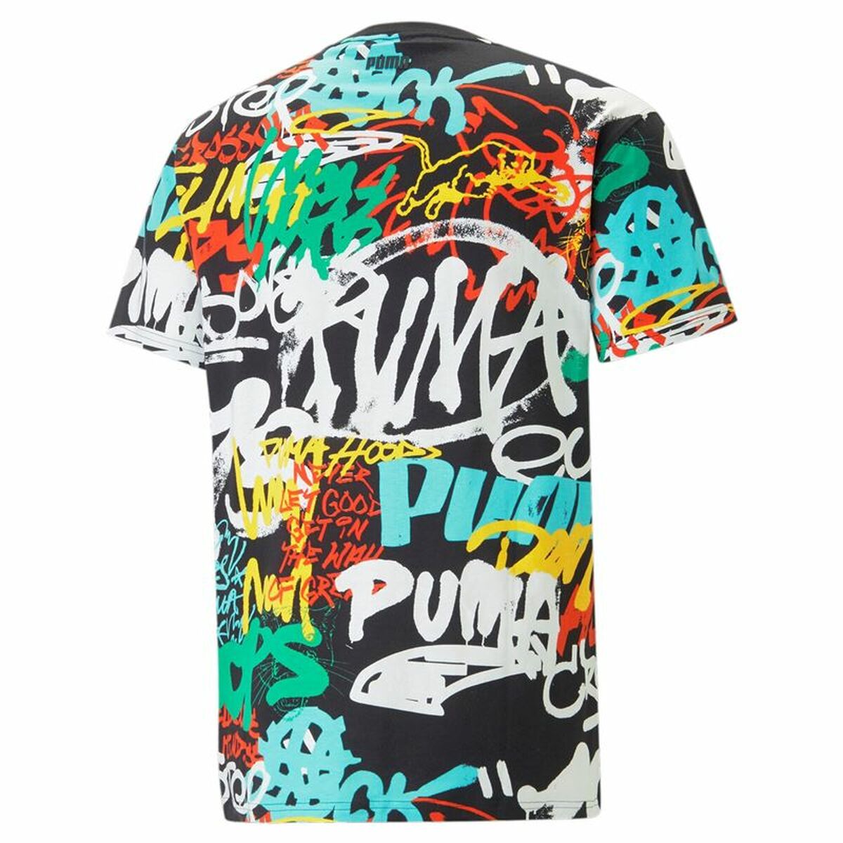 T-shirt Puma Graffiti Black Unisex T-shirt Puma Graffiti Black Unisex