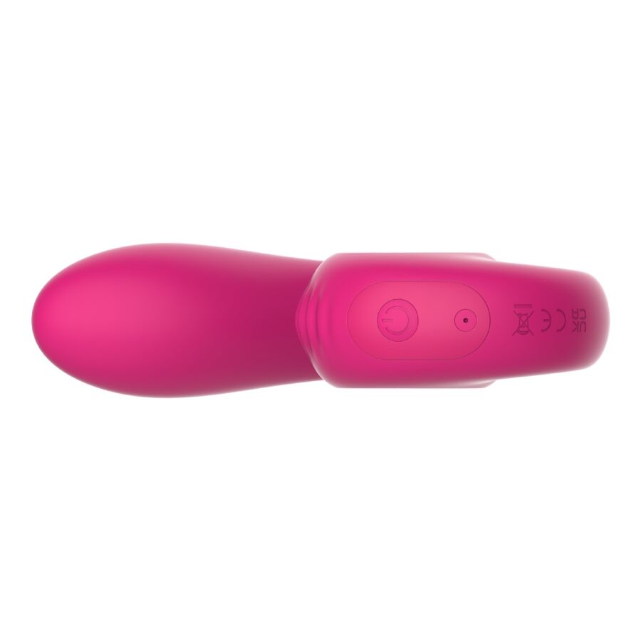 SNAIL VIBE - GIZI LITE DUAL G-SPOT & CLITORAL PINK VIBRATOR