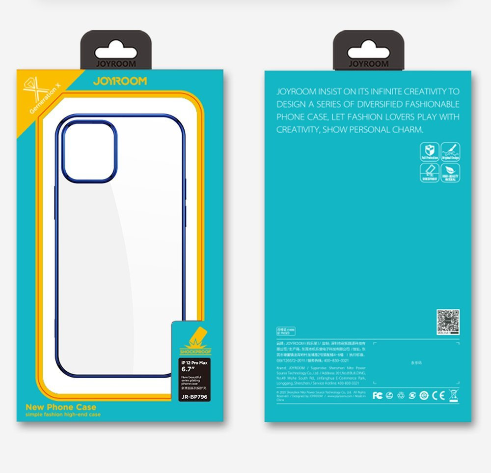 Joyroom New Beautiful Series Apple iPhone 12 mini black (JR-BP794)
