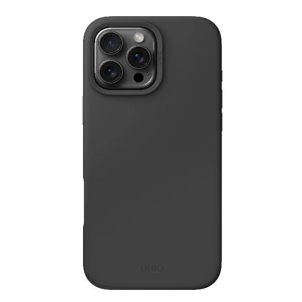 UNIQ Lino Hue Apple iPhone 16 Pro Max Magclick Charging charcoal grey