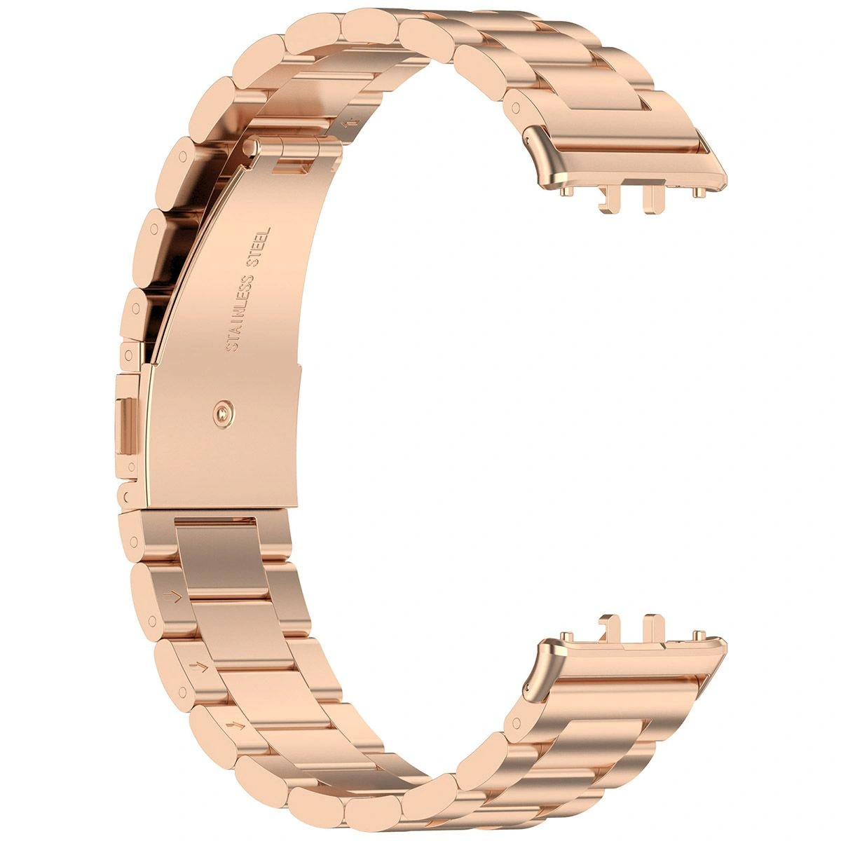 Bizon Strap Watch Aura Samsung Galaxy Fit 3 rose gold