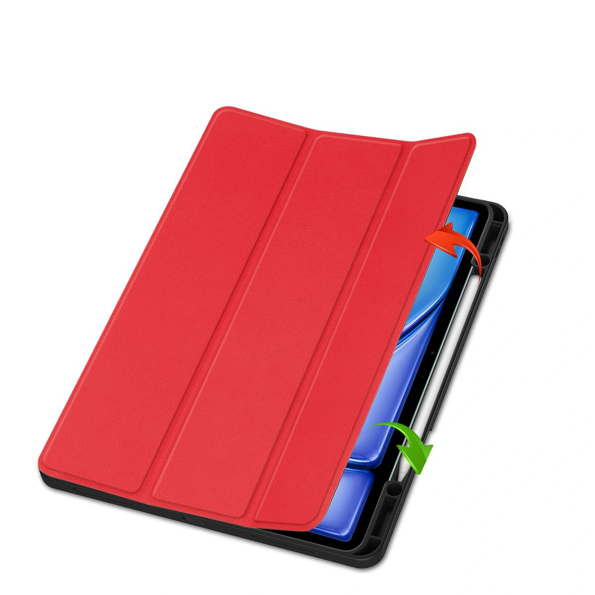 Bizon Case Tab Lizard Apple iPad Air 13" 2024 red