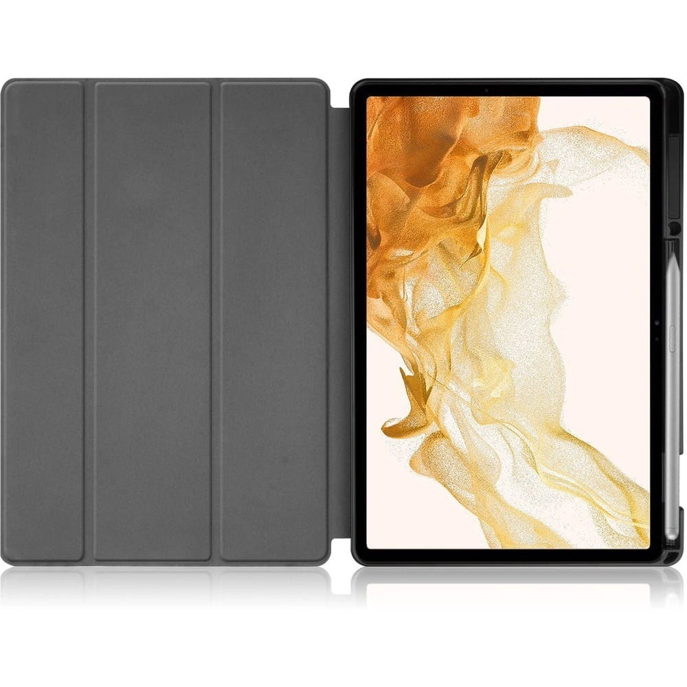 Bizon Case Tab Lizard Samsung Galaxy Tab S8 Plus / S7 Plus rose gold