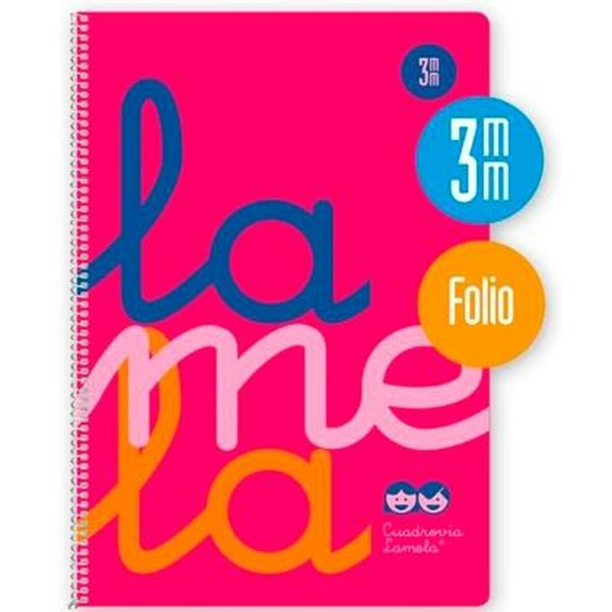 Notebook Lamela Pink A4 5 Units