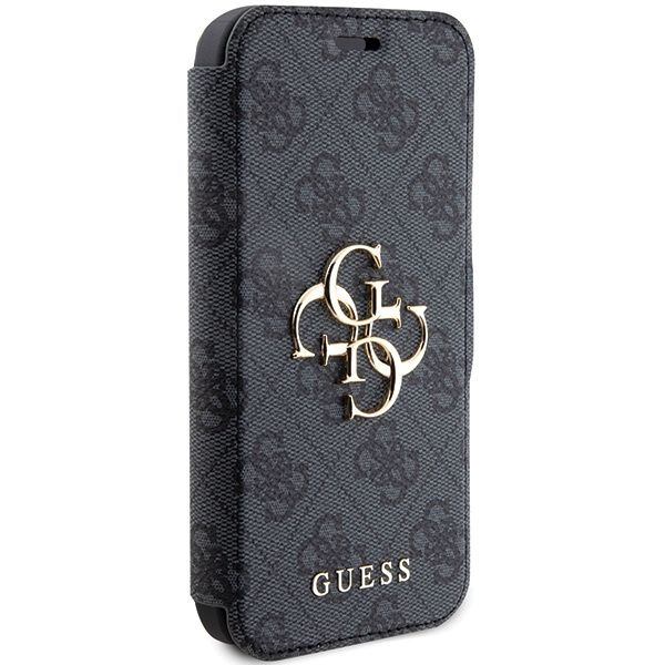 Guess GUBKP15L4GMGGR Apple iPhone 15 Pro book 4G Metal Logo grey