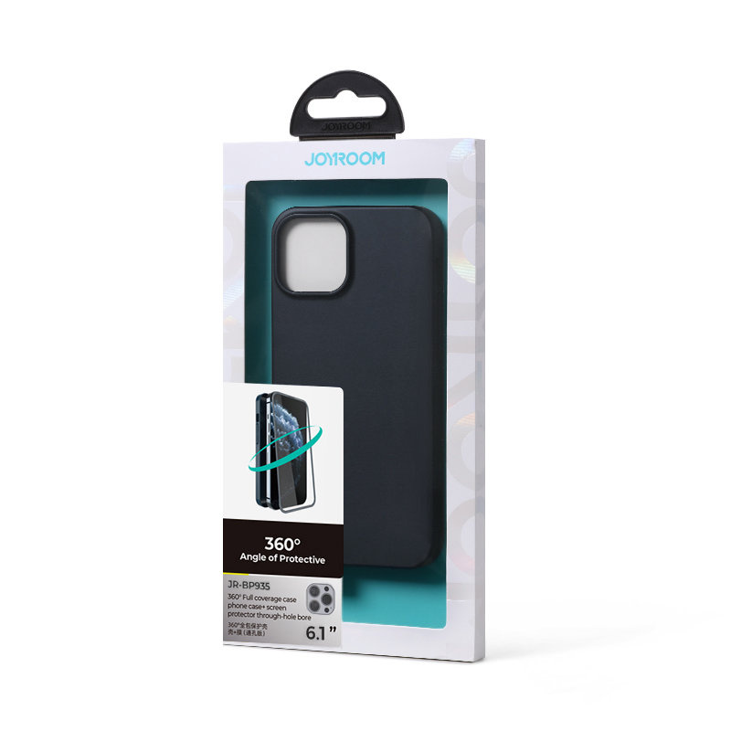 Joyroom 360 Full Case + tempered glass Apple iPhone 13 Pro (JR-BP935 black)