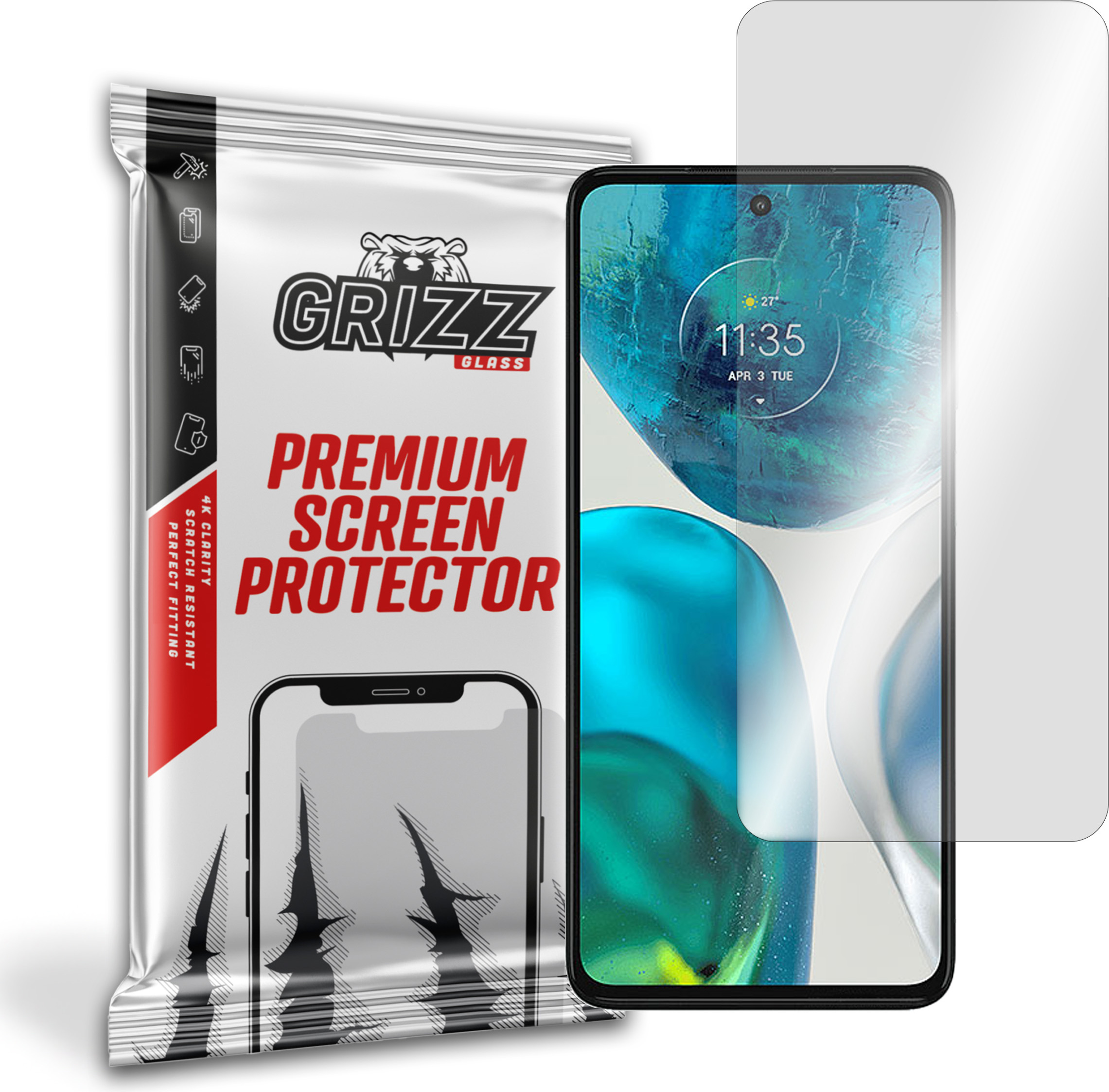 GrizzGlass HybridGlass Motorola Moto G52