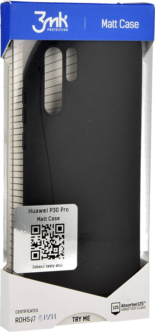 3MK Matt Case Huawei P30 Pro black