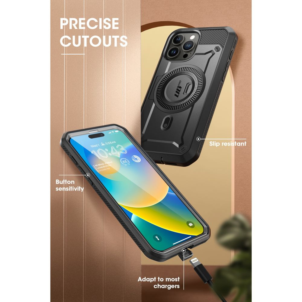 Supcase Unicorn Beetle Pro Mag MagSafe Apple iPhone 15 Pro Black