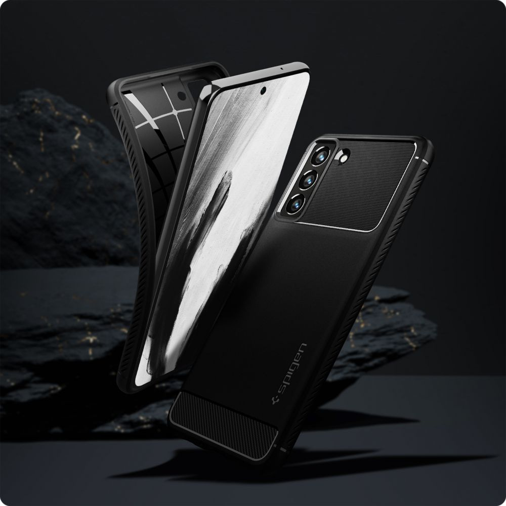 Etui Spigen Rugged Armor Samsung Galaxy S21 FE Matte Black