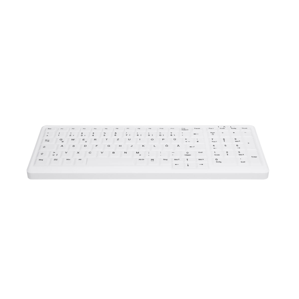 Keyboard Cherry AK-C7000 White German QWERTZ (Refurbished B)