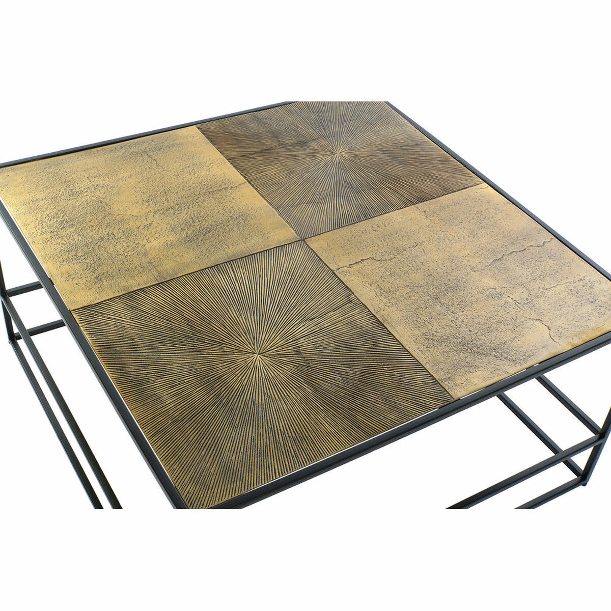 Centre Table DKD Home Decor Aluminium (80 x 80 x 41 cm)