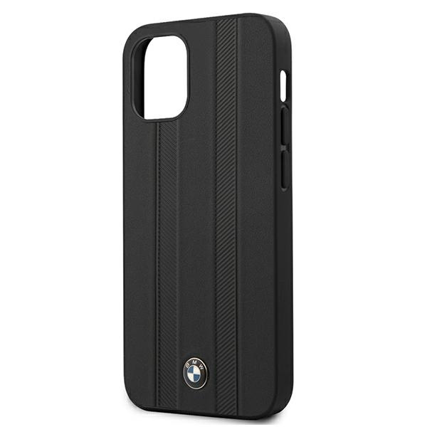 BMW BMHCP12STTBK Apple iPhone 12 mini black hardcase Signature Tire Marks