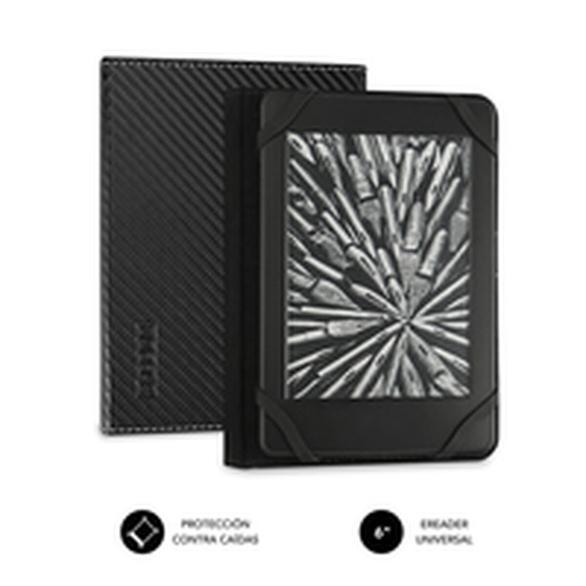 EBook Case Subblim SUBCUE-1EC001 Black EBook Case Subblim SUBCUE-1EC001 Black