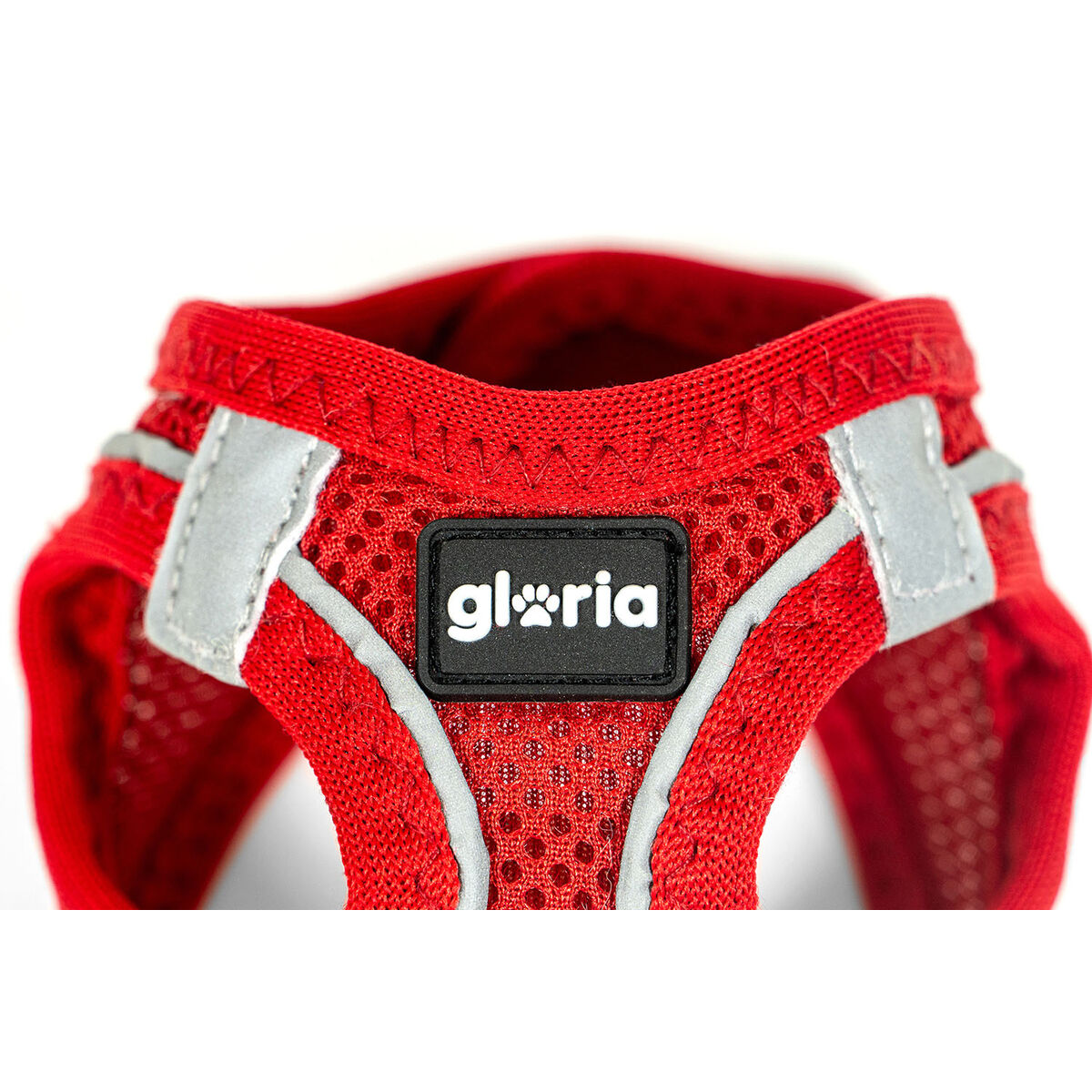 Dog Harness Gloria Trek Star 29,4-32,6 cm 41,4-43 cm Red S