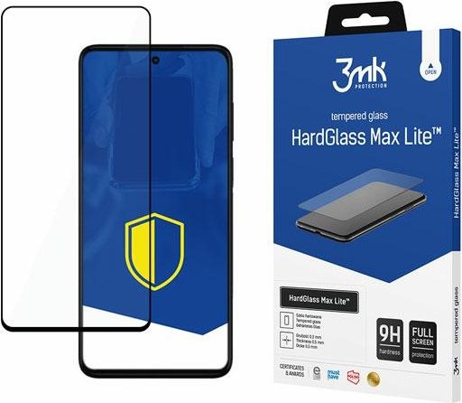 3MK HardGlass Max Lite Motorola Moto G42 black