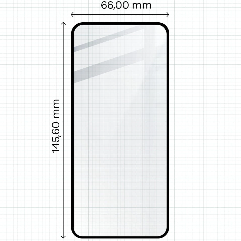Bizon Glass Edge 2 Pixel 8 black