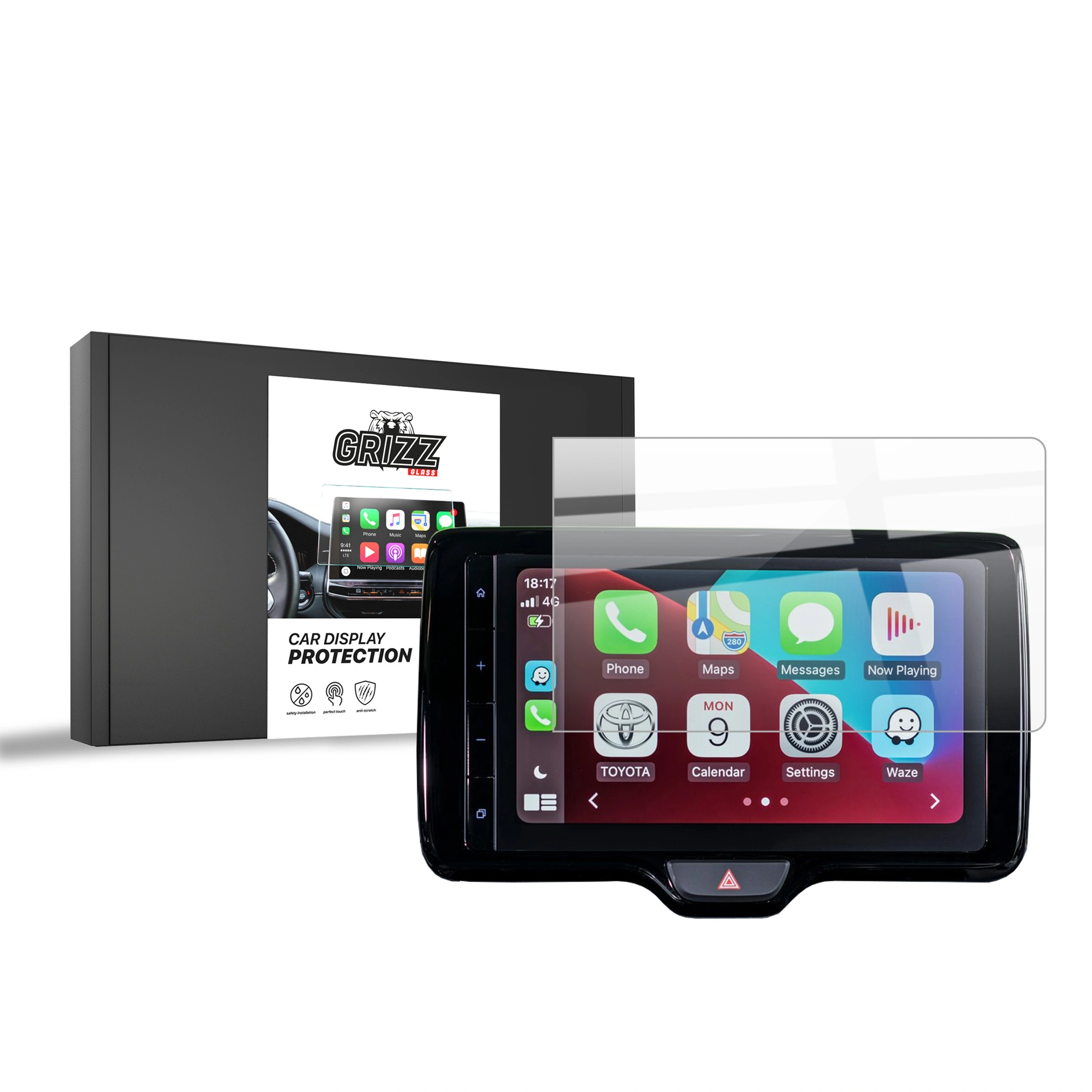 Ceramic GrizzGlass CarDisplay Protection Mazda 2 Hybrid (2024-2025)
