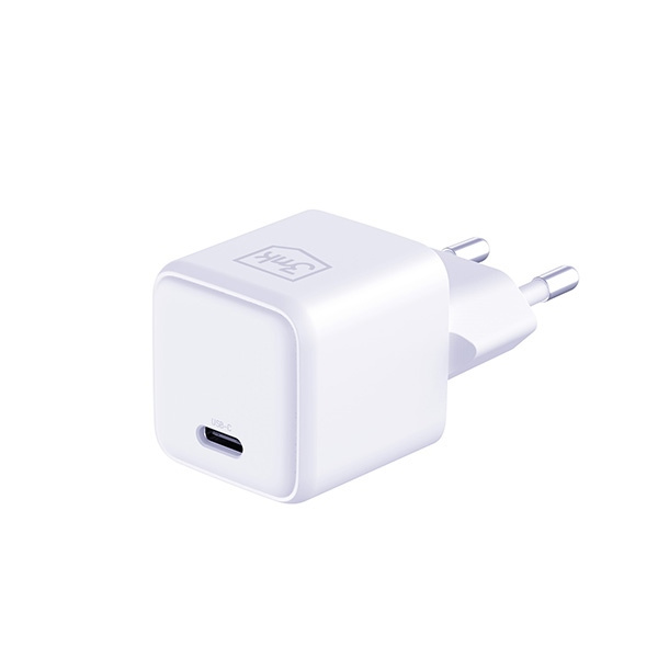 3MK Hyper Charger PD 25W white + USB-C / USB-C cable