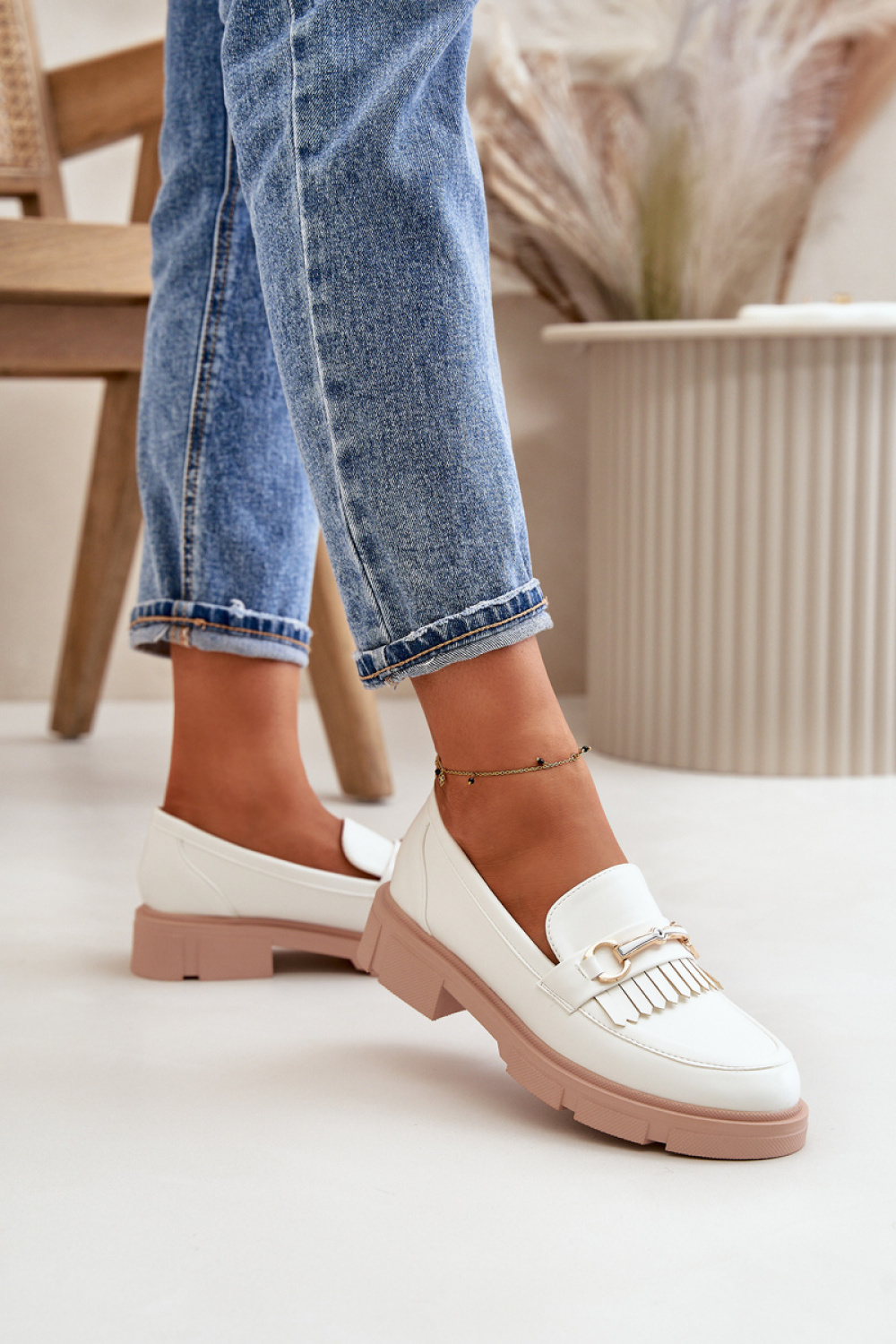  Mocassin model 199814 Step in style  white