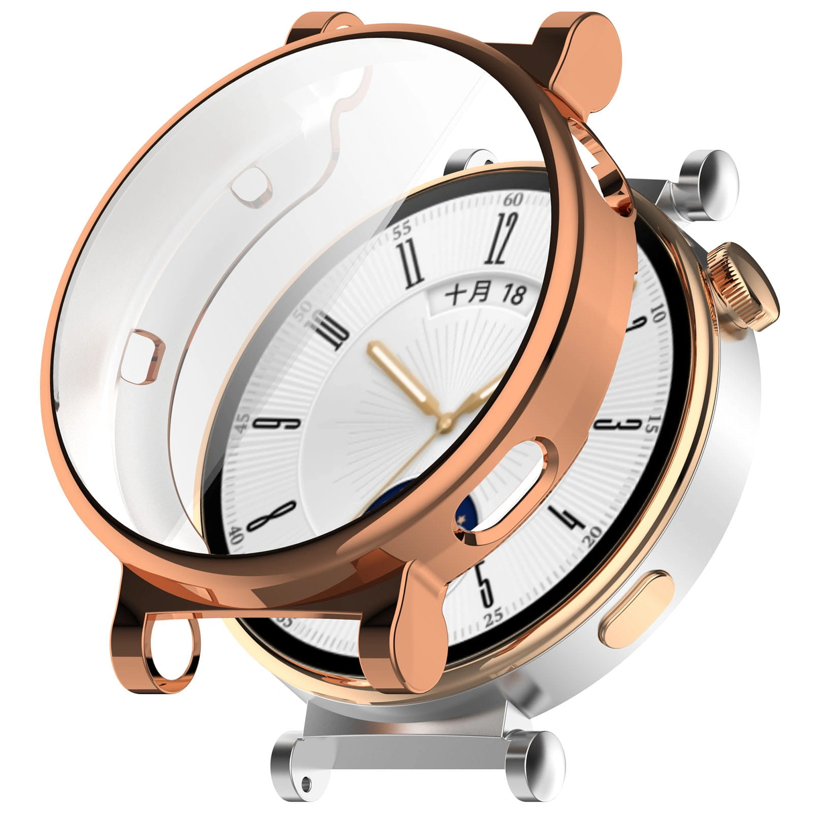 Bizon Case Watch Felipe Huawei Watch GT 4 41 mm rose gold